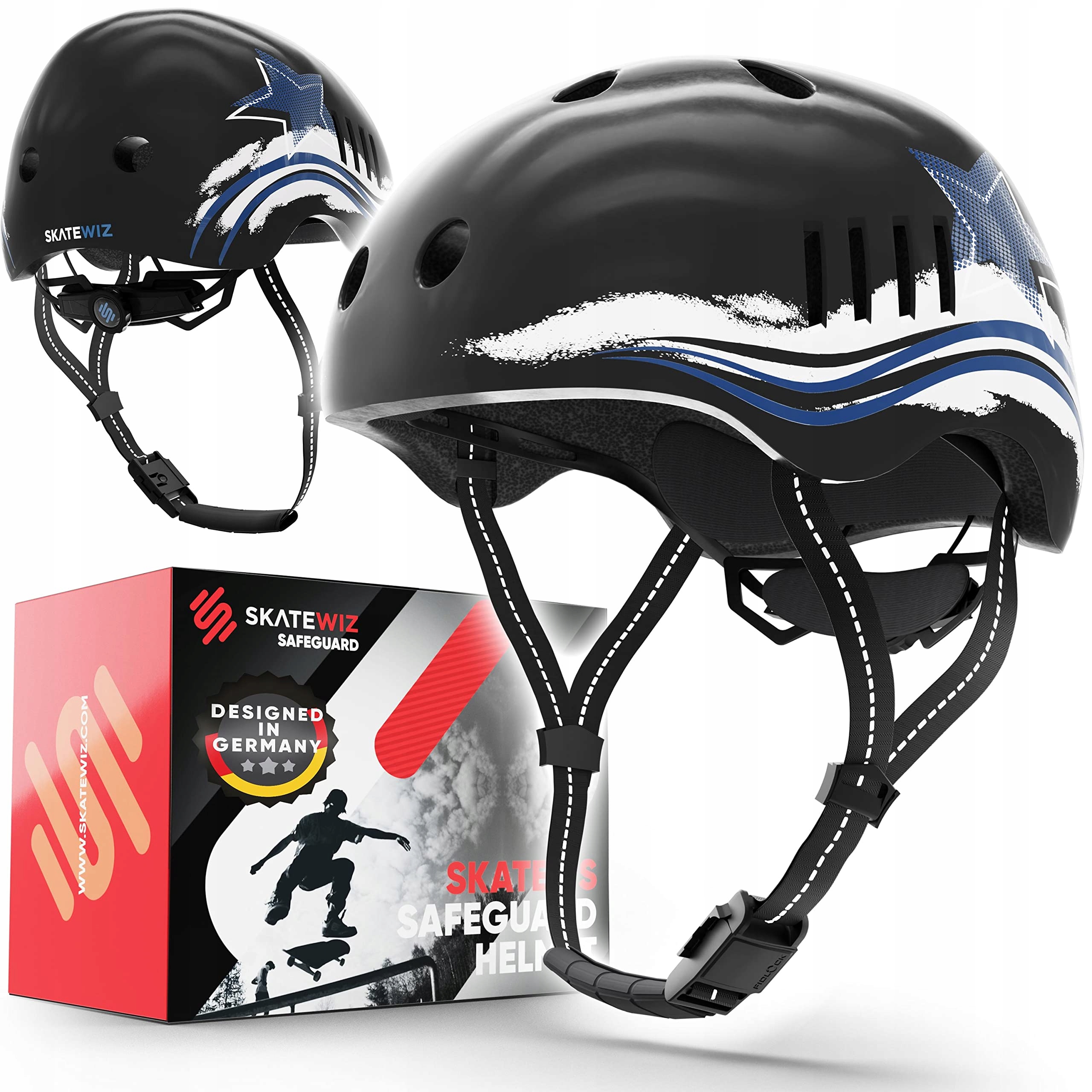 Kask Rowerowy Dla Dzieci Lekki Bmx Trwały r. S 50-54 CM