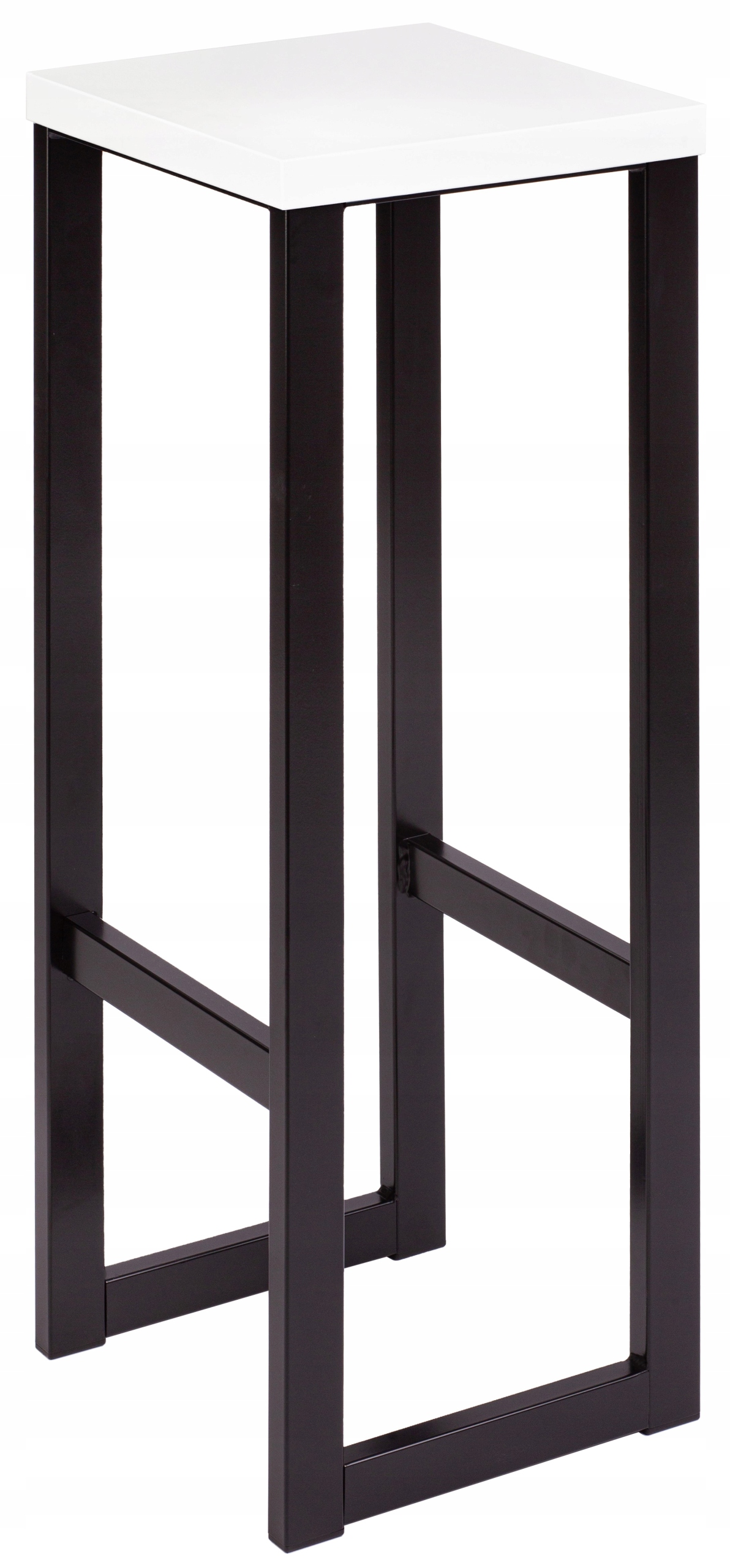 Barová Židle loft kov dřevo 90 cm – stolička, židle