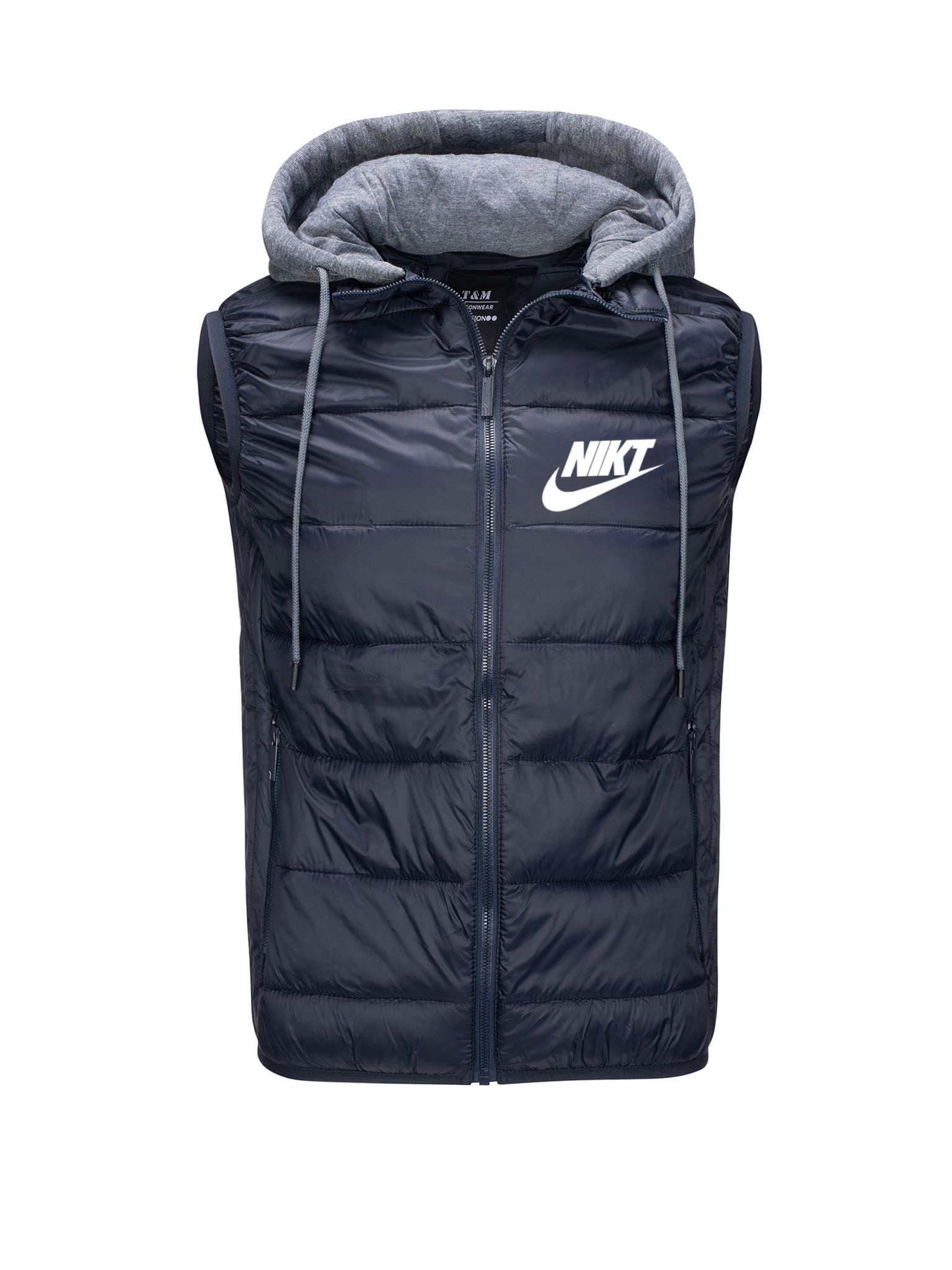 Bunda Bez Rukávů Nikdo Tmavě Modrý M