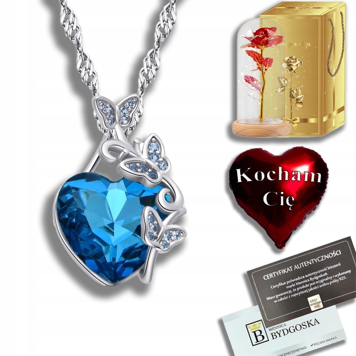 Stříbrný řetízek se srdíčkem, náhrdelník, srdce stříbro, k Valentýnu