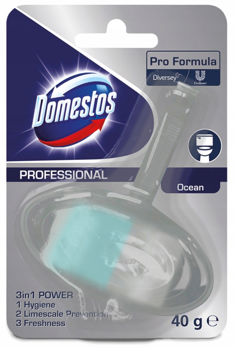 

Kostka toaletowa Domestos Diversey Ocean 40g