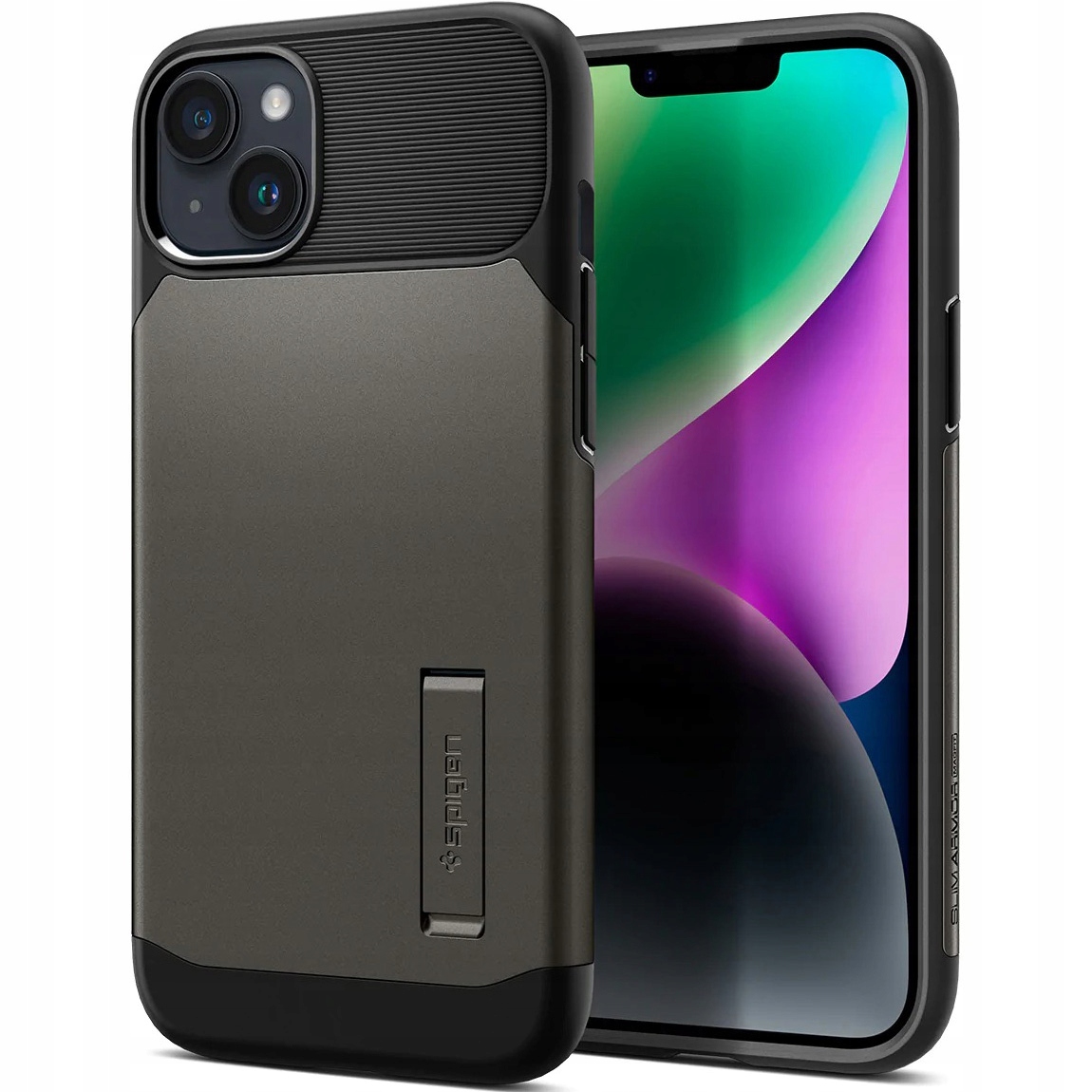 

Etui pancerne Spigen do iPhone 14, MagSafe obudowa
