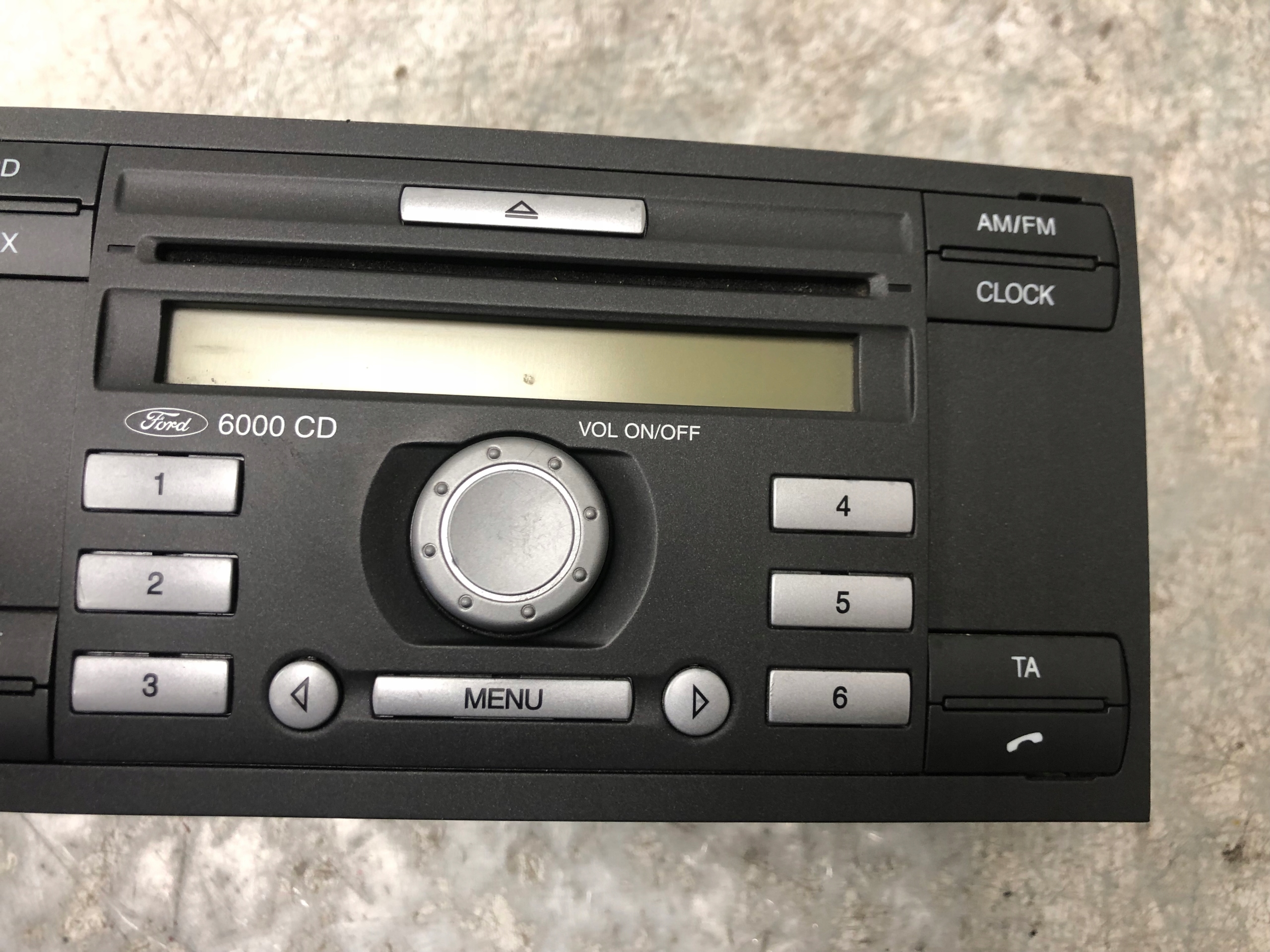 RADIO CD 6000CD FORD 8S61-18C815-AB