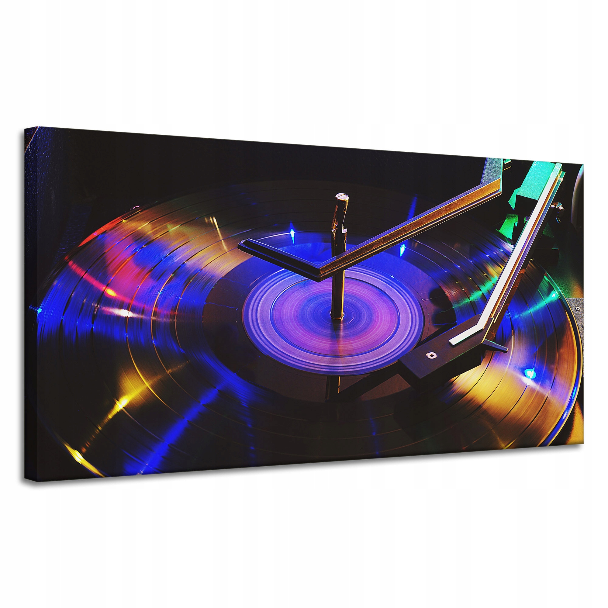 Obraz na plátně hudba Gramofon Led 120x60