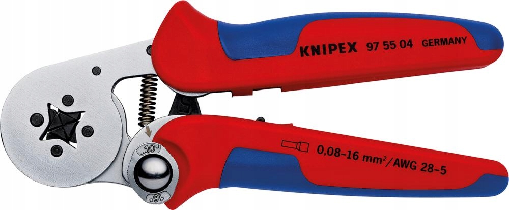 Pákové kleště na lisování 97 55 04 Knipex