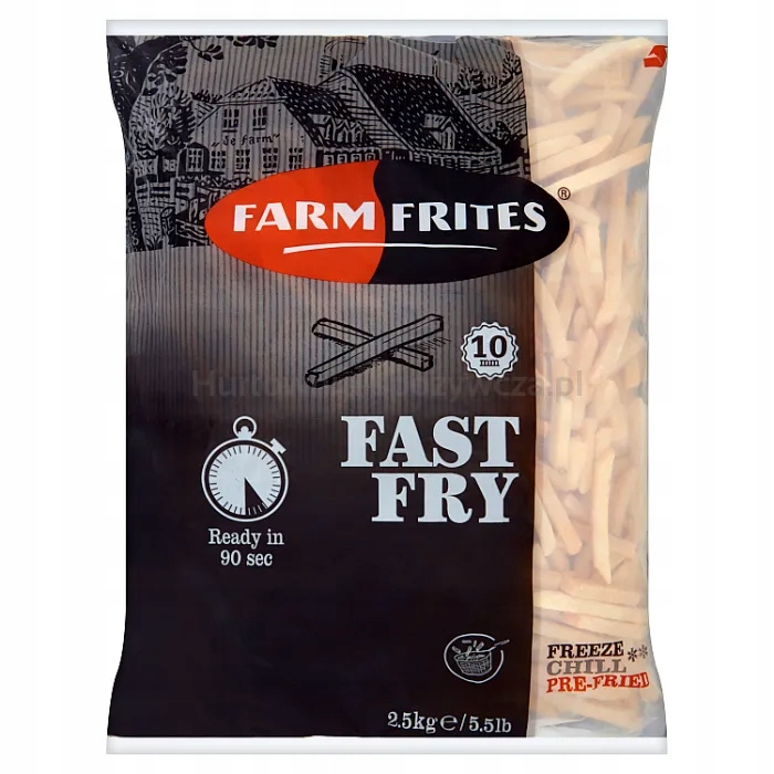 Farm Frites Fast Fry Fritézy 10 mm 2,5 kg