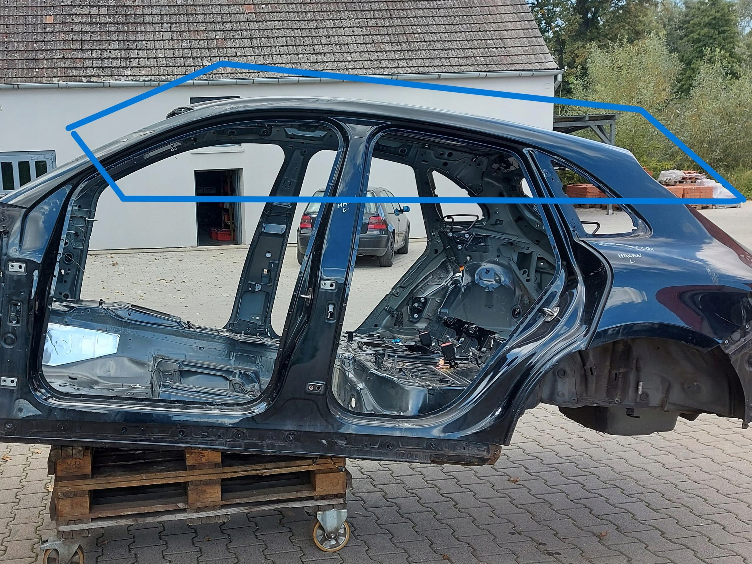 PORSCHE MACAN S 95B dach Panorama LC9X