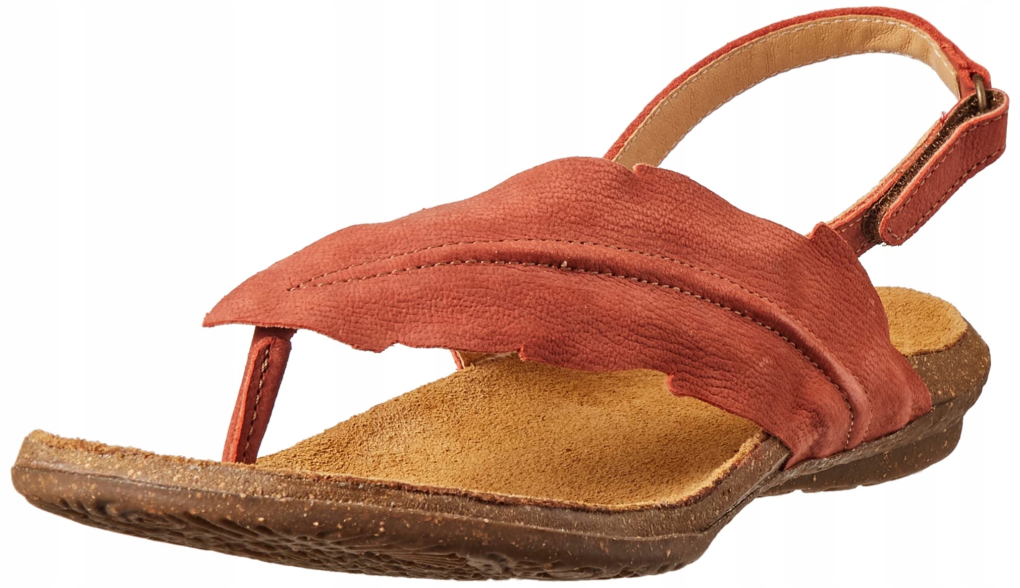 El Naturalista Dámské Červené Kožené Sandály 38 Jjb