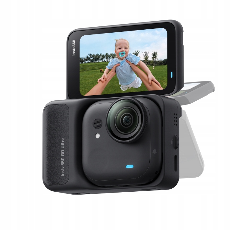 Sportovní kamera Insta360 Go Ultra Standard Bundle 4K Černá Mini