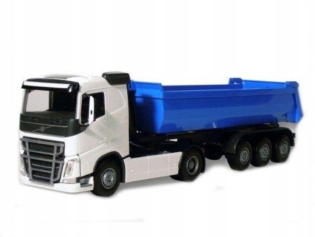 Emek Volvo FH16 traktor sklápěcím návěsem bílý