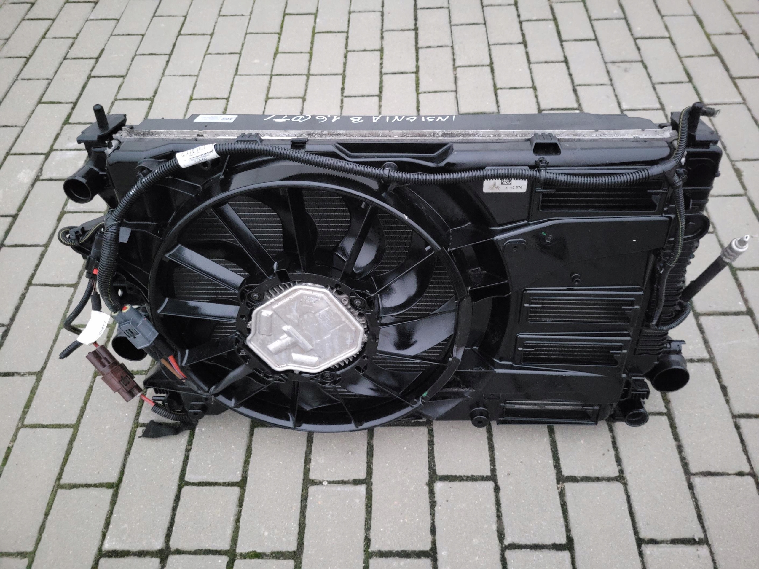 KOMPLET hladnjaka hladnjak vode ventilator vode OPEL INSIGNIA B 1.6 D CDTI
