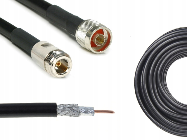 

Konektor Antenowy 15m Wtyki Nm-Nż Przewód SRF240