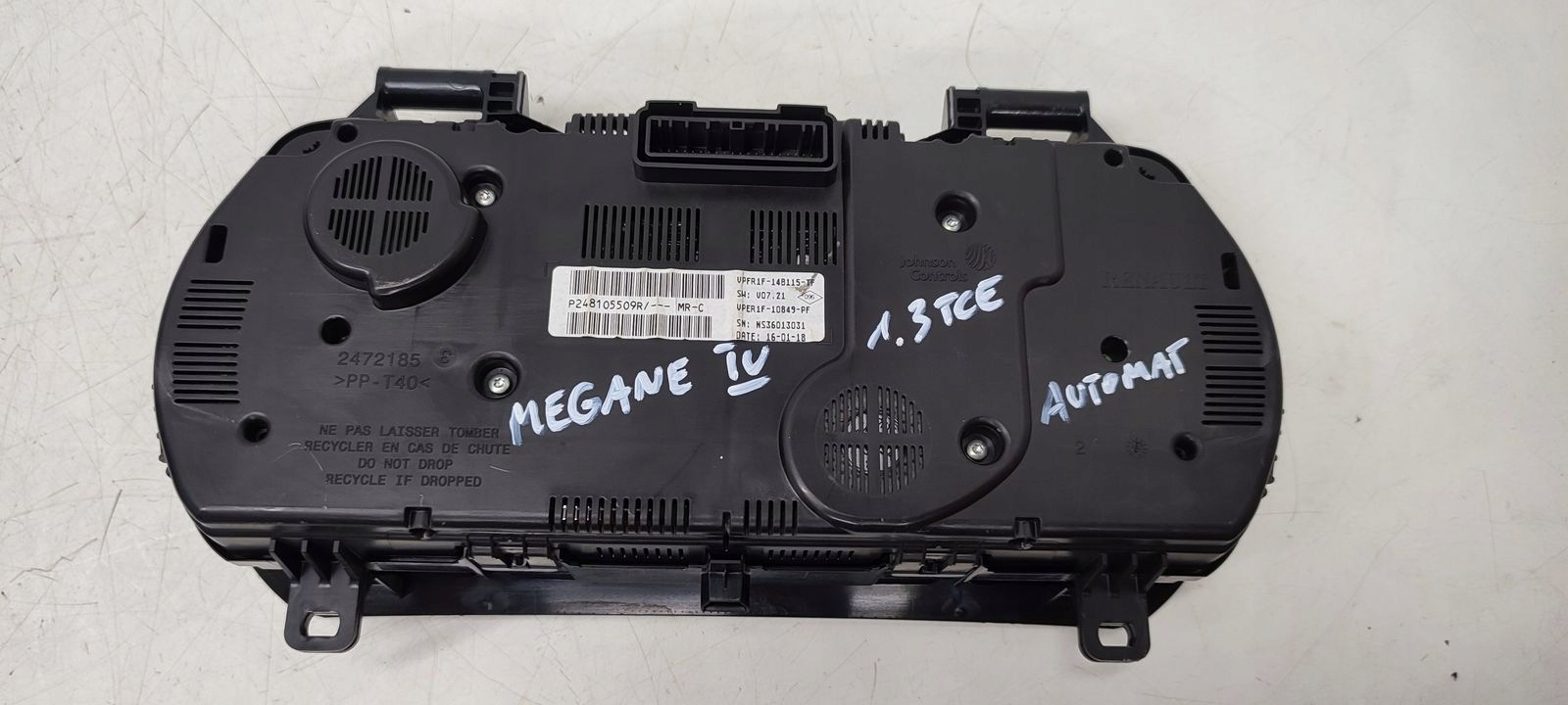 dials dials Renault Megane IV 1,3 TCE