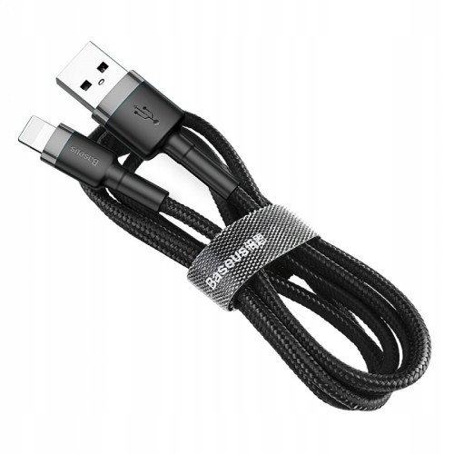 Кабель Baseus USB - Apple Lightning 1 м Черный