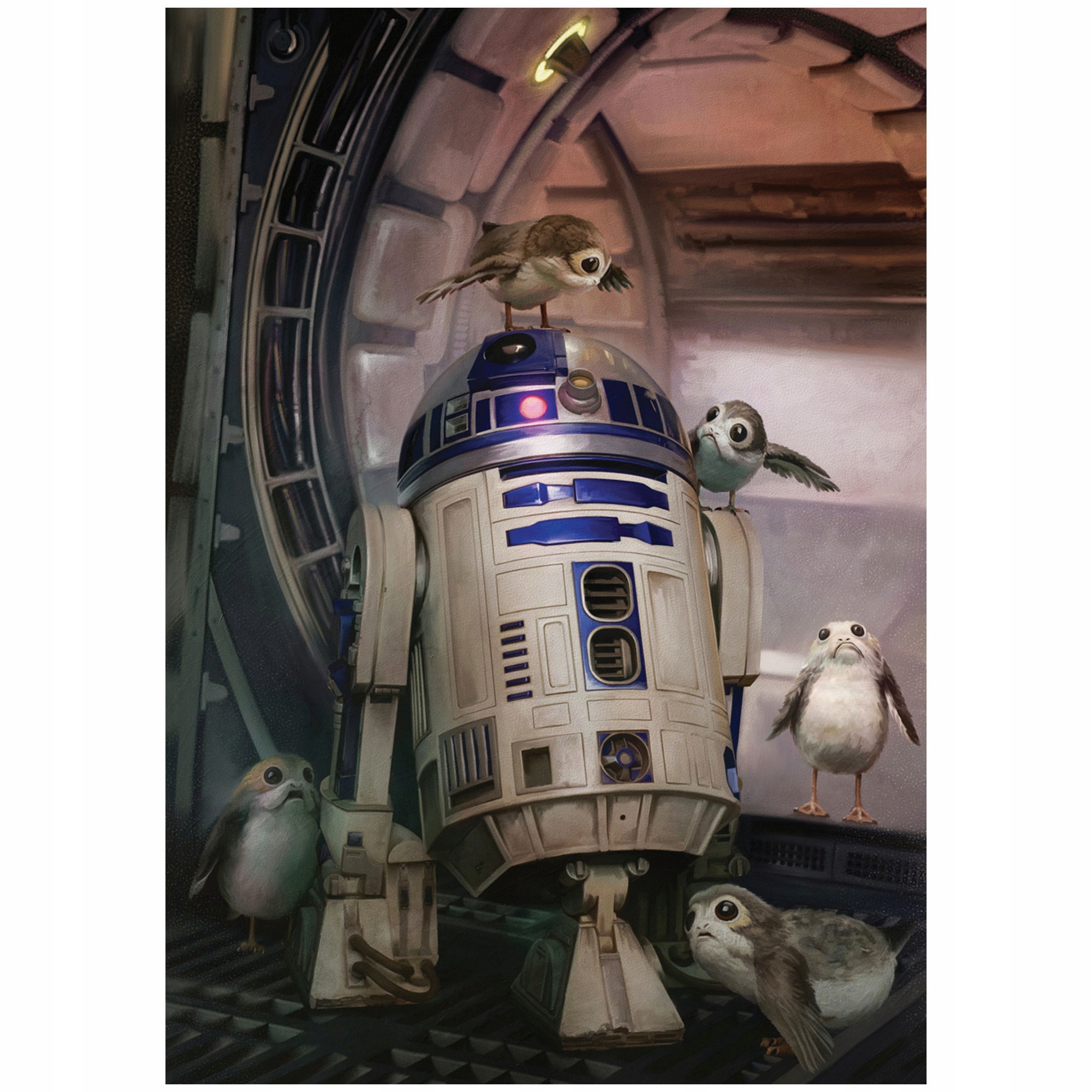 

Plakat R2-D2 Porgs Star Wars Ostatni Jedi