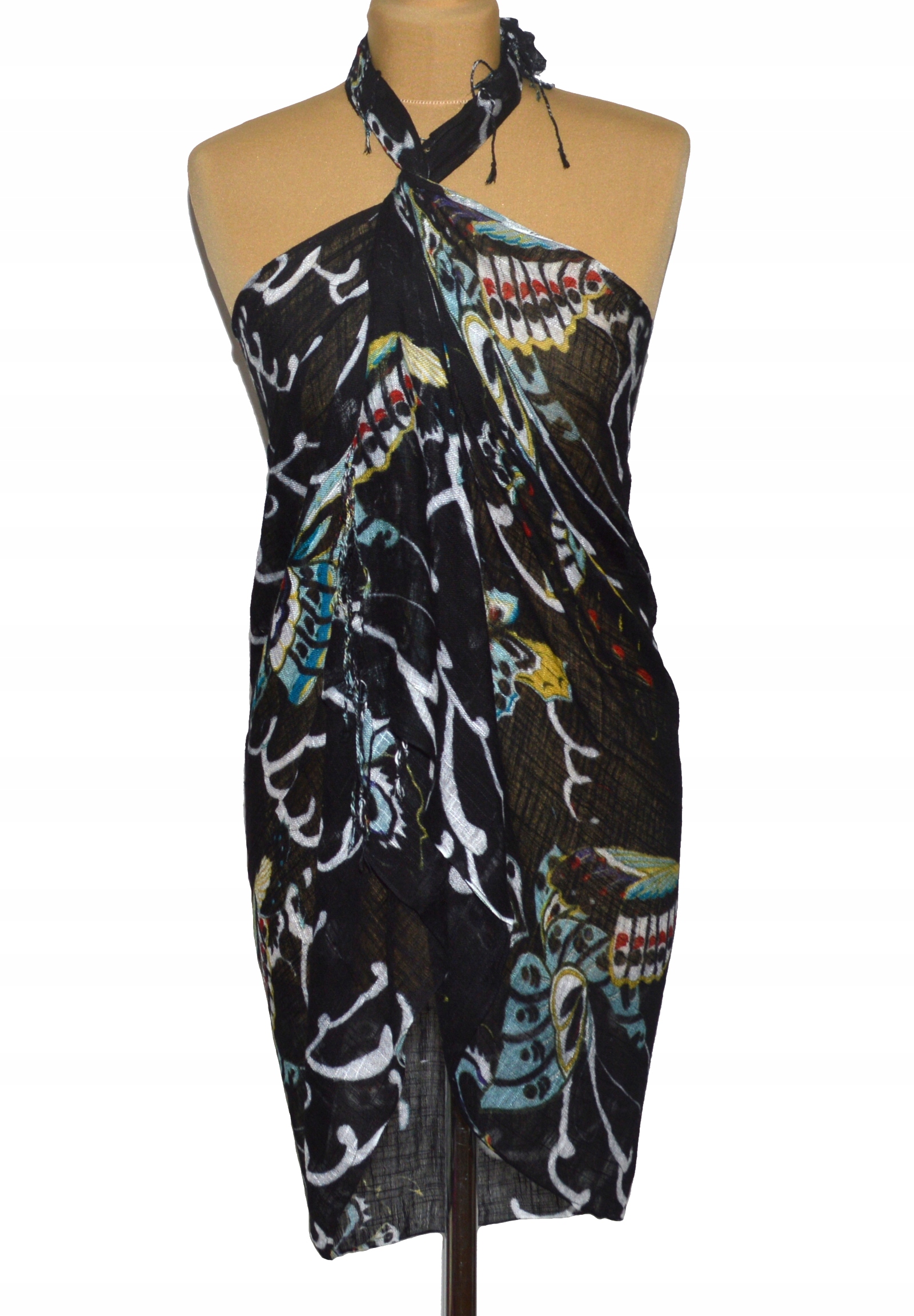 

Delikatna Chusta pareo motyle sarong 170 x 75