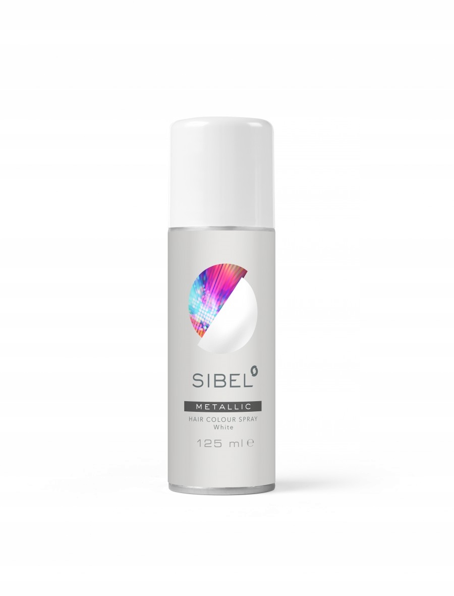 

Biały Lakier Koloryzujący Spray Do Włosów Sibel