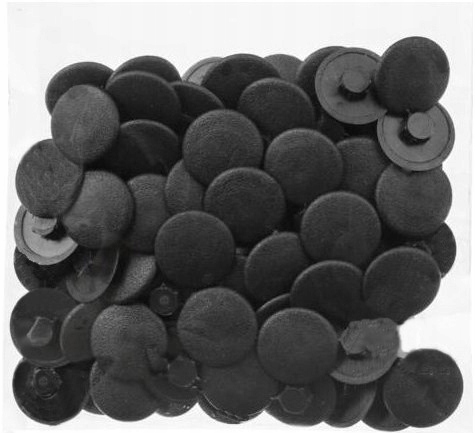 100 SZTUK- ZAŚLEPKA WCISKANA MASKUJĄCA DO KONFIRMATÓW CZARNA