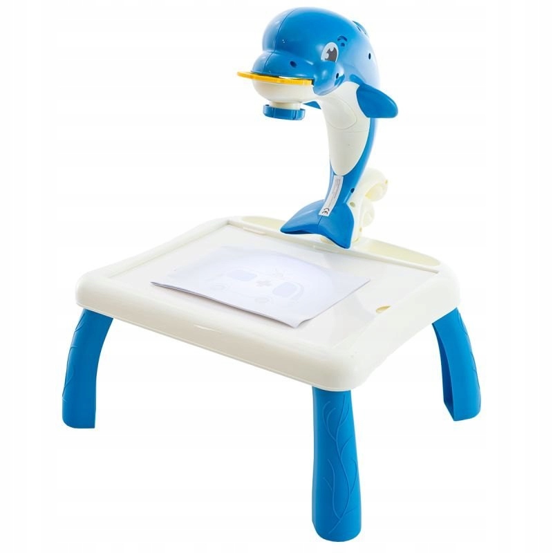 STOLIK Z PROJEKTOREM + AKCESORIA