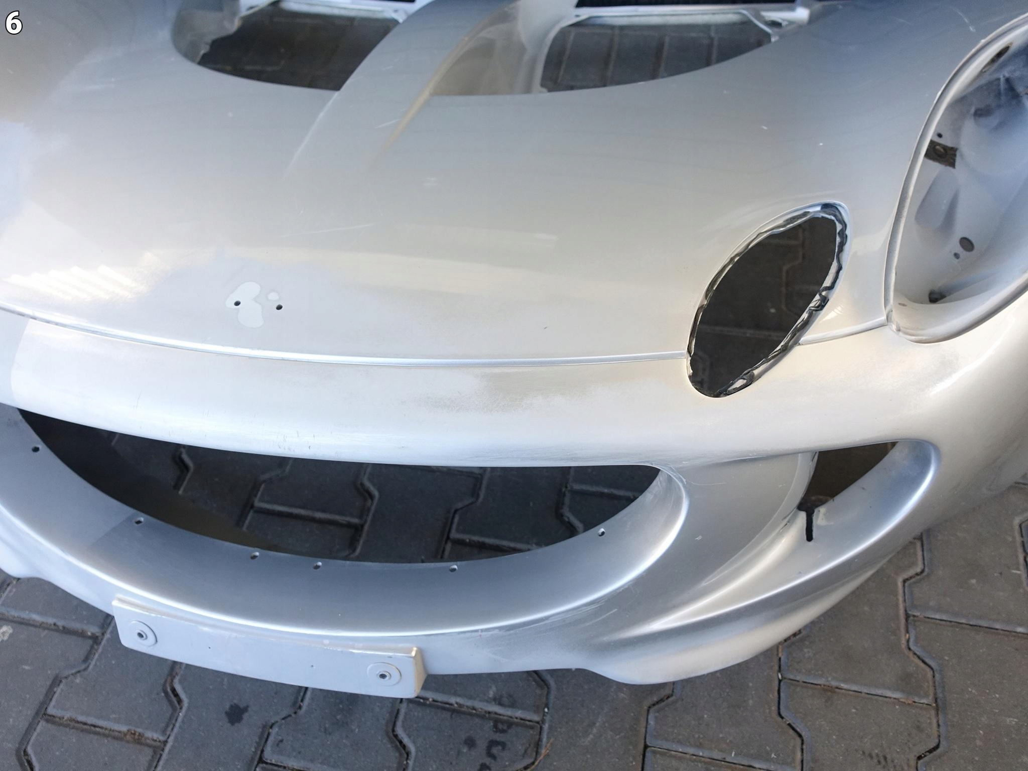 LOTUS ELISE EXIGE S2 01-11 capot pare choc BUMPER FRONTCLAM CALMSHELL avant