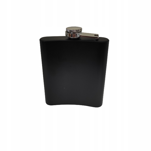 

Metalowa piersiówka 180 ml matowa czarna 6-3060