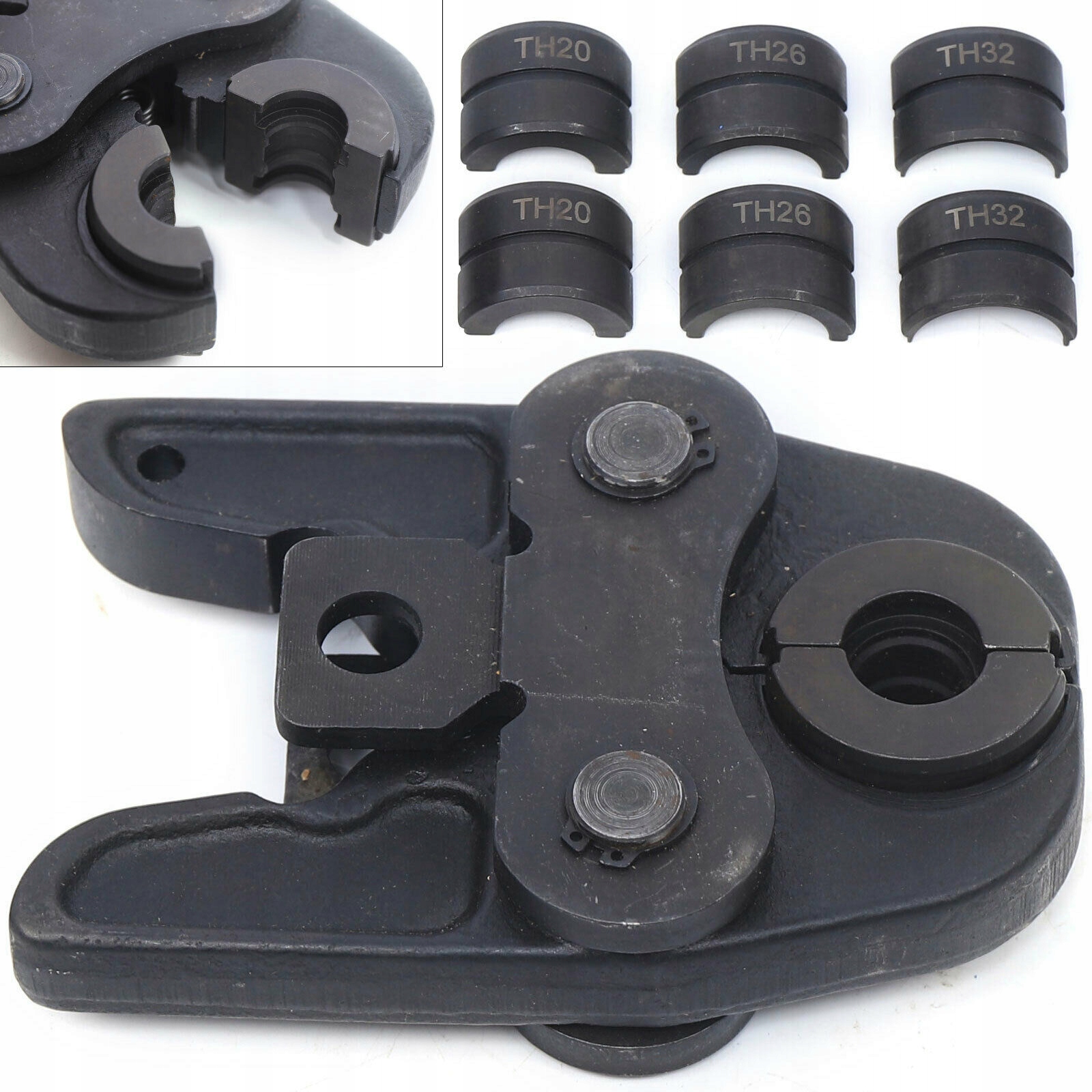 Zacisk z matrycą TH16-32mm Waga produktu z opakowaniem jednostkowym 1 kg