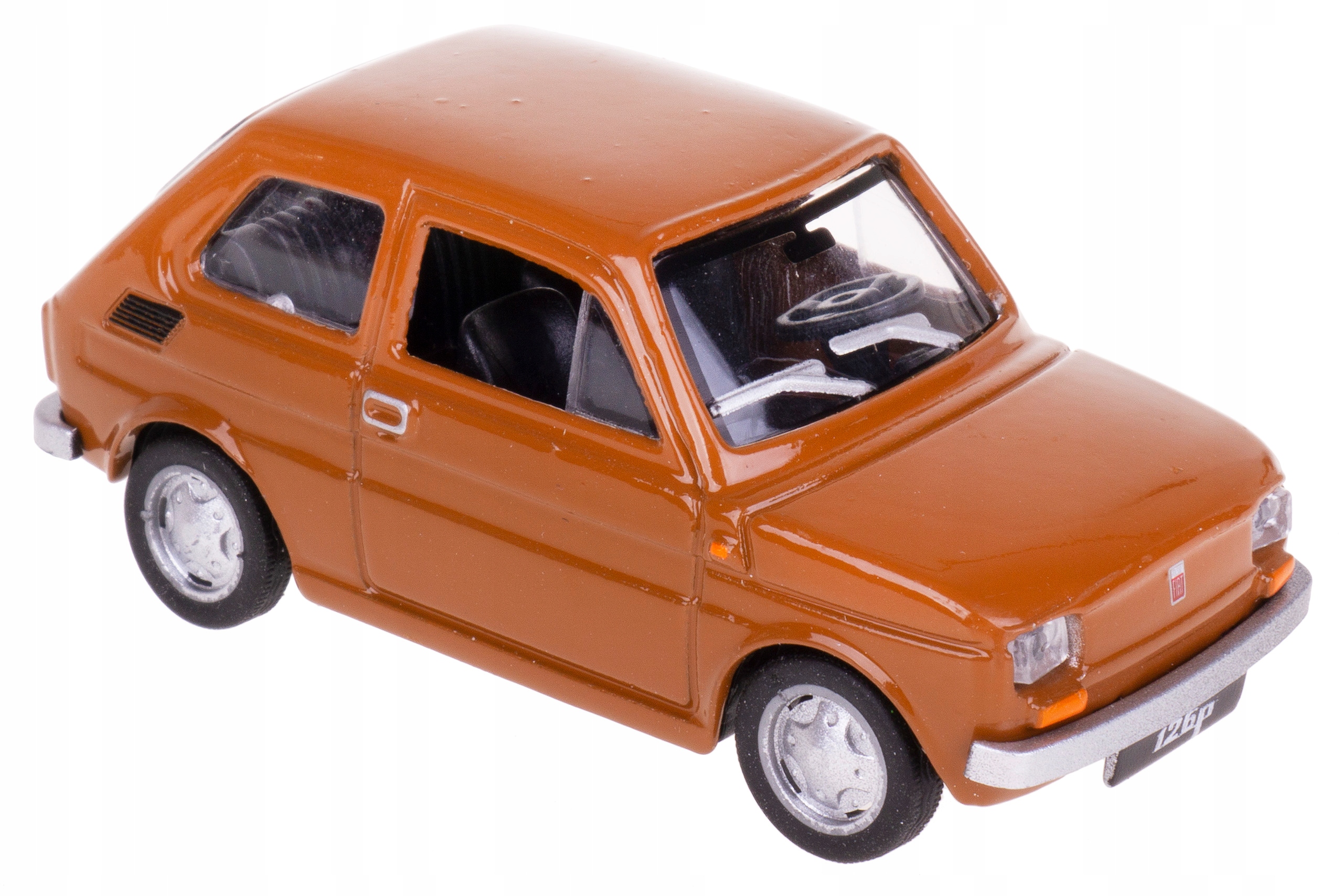 

Fiat 126p Maluch Model Metal Kolekcja Prl 1:43 Brą