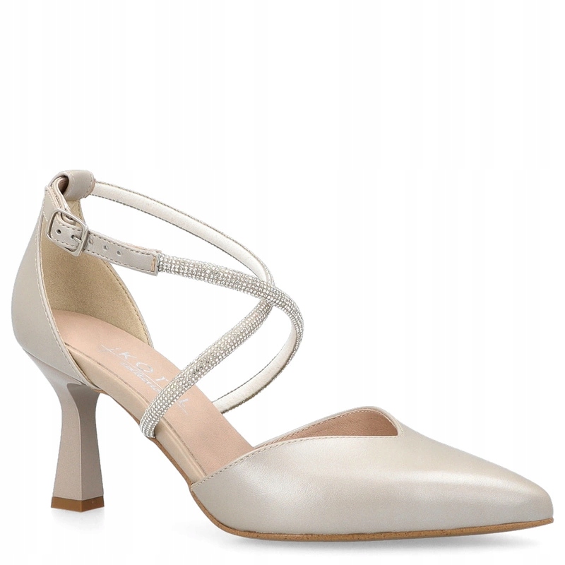 Špendlíky s lesklými proužky Kotyl 3713 Perlové 37