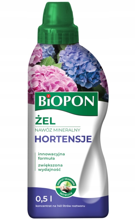 

Biopon Nawóz Mineralny W Żelu 0,5L Do Hortensji