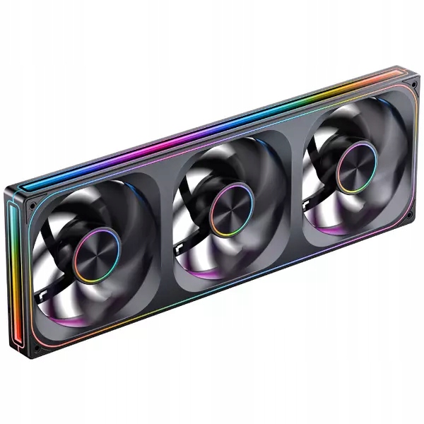 Wentylatory Jonsbo ZA-420 Black Reverse Blade Pwm Argb (3x140mm 420mm)