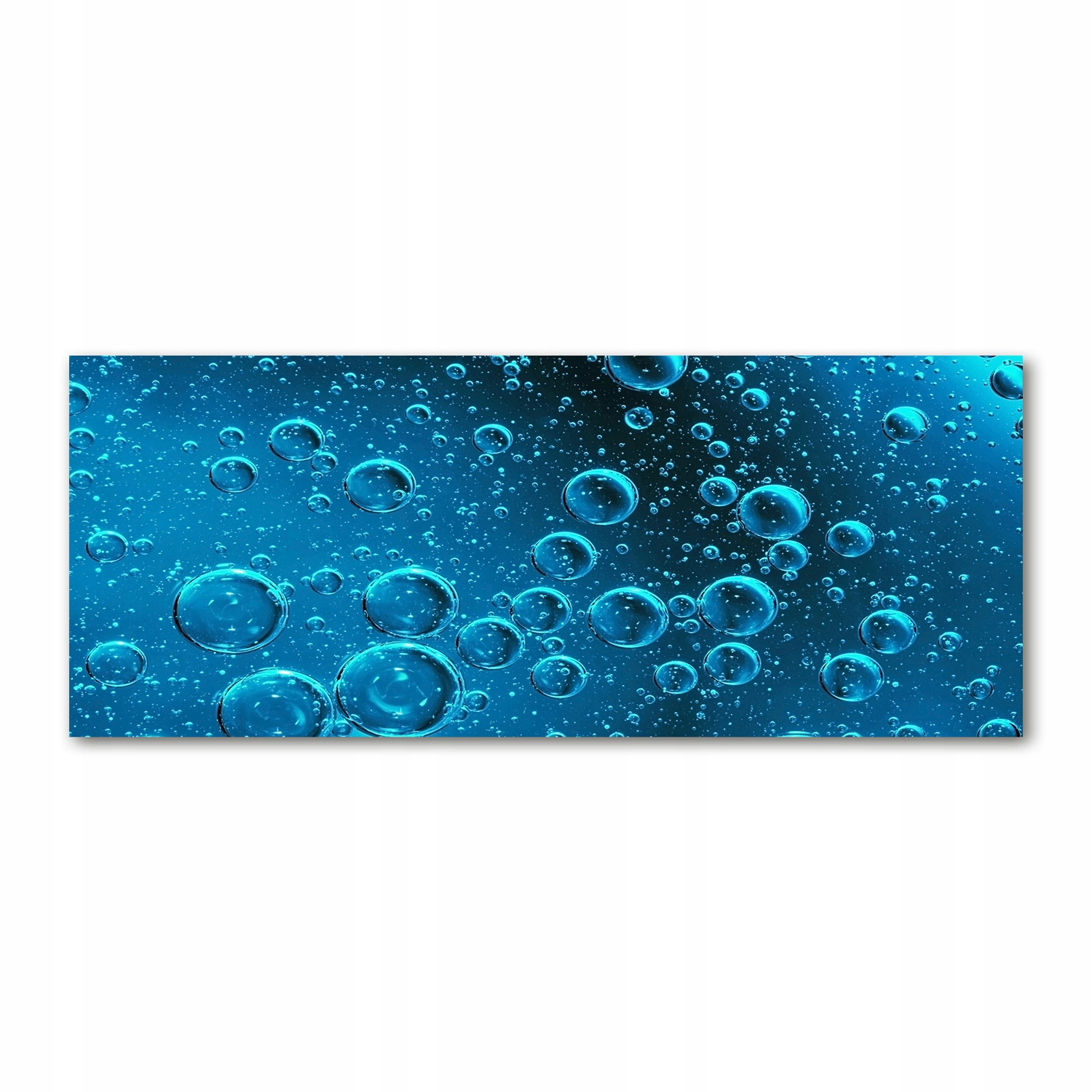 

Foto obraz akryl zdjęcie Bąble pod wodą 125x50 cm