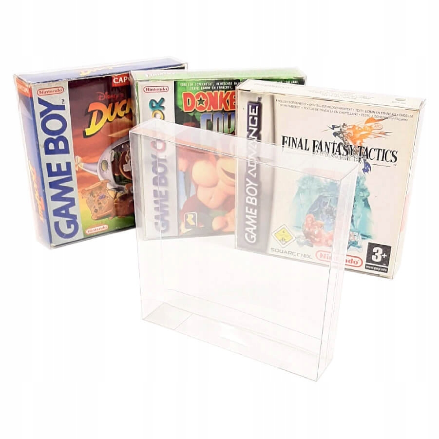 Protektor GameBoy (gb/gbc/gba) Bezbarvý 50 Ks