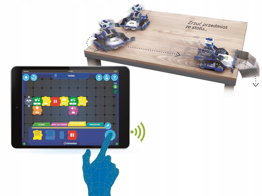 ROBOMAKER ROBOTICS START KIT РОБОТ КЛЕМЕНТОН Вік дитини 8 років +