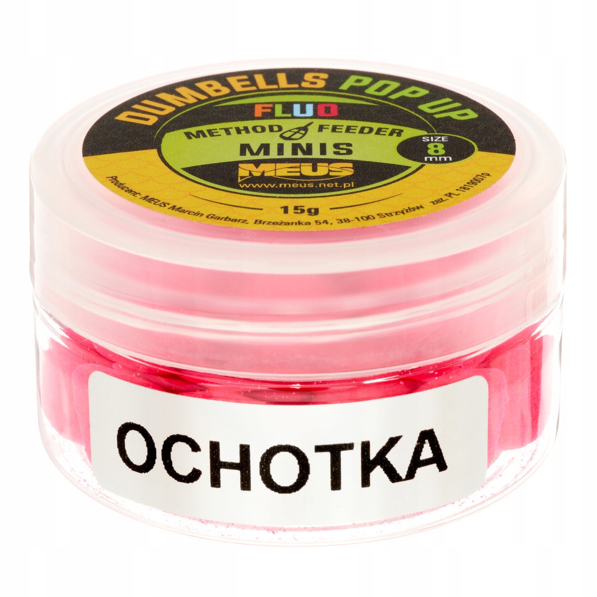Dumbells Meus Fluo Pop Up 8mm Minis Ochotka