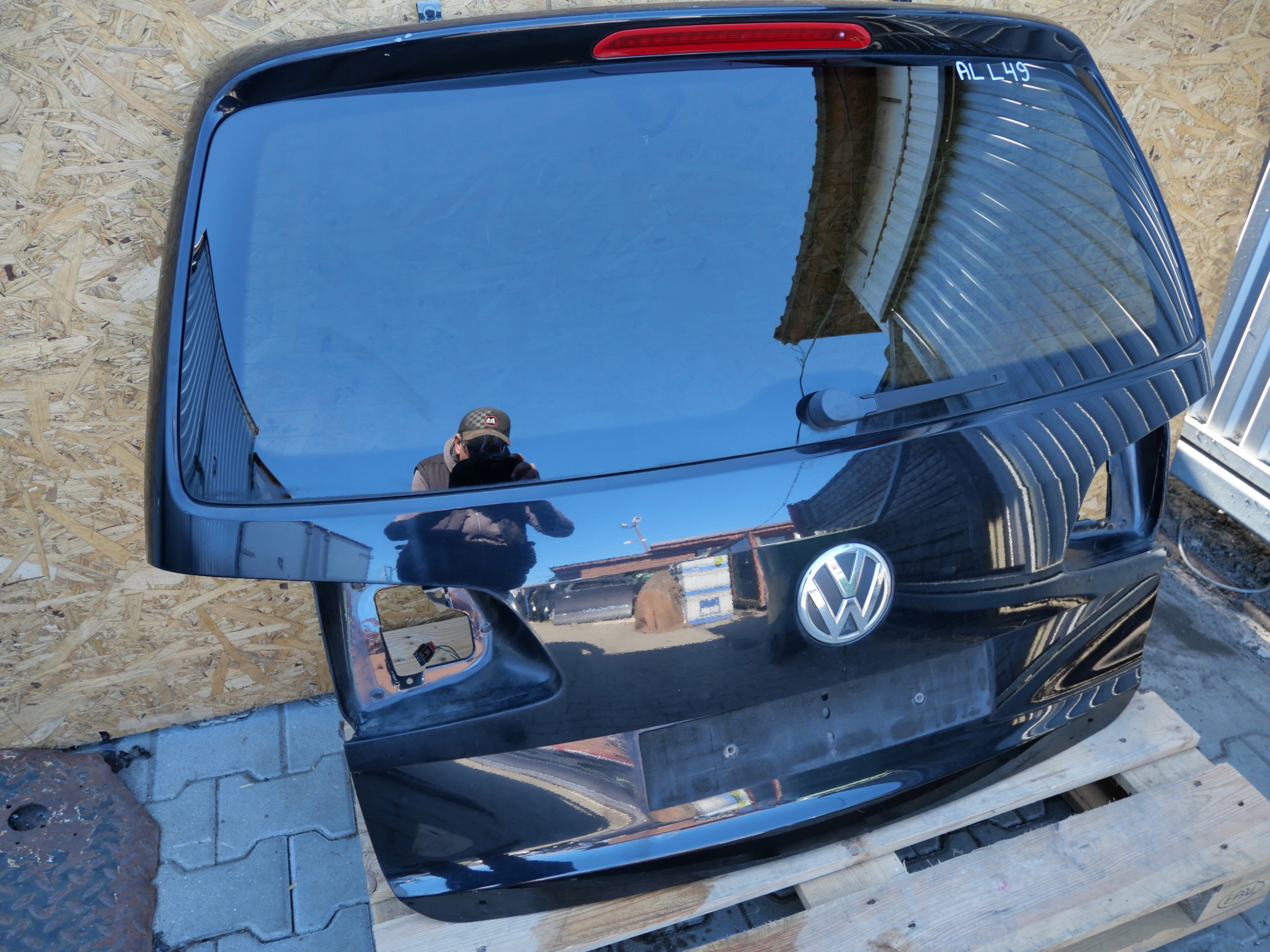 VW TOURAN II trunk door boot rear part