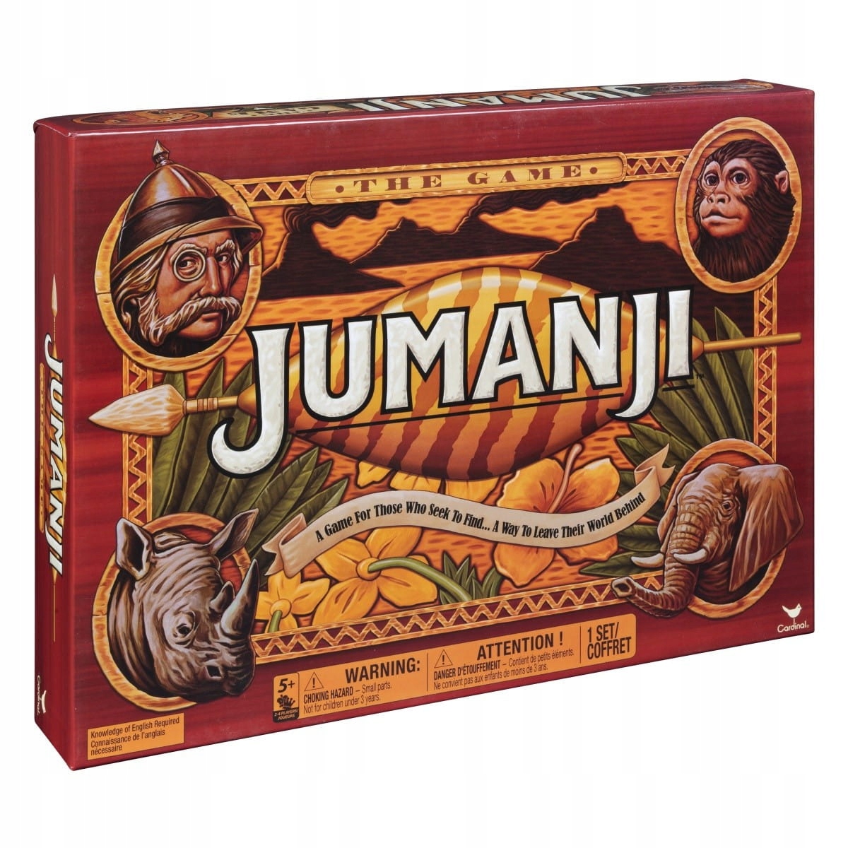 

Spin Master Jumanji wersja drewniana 6046850