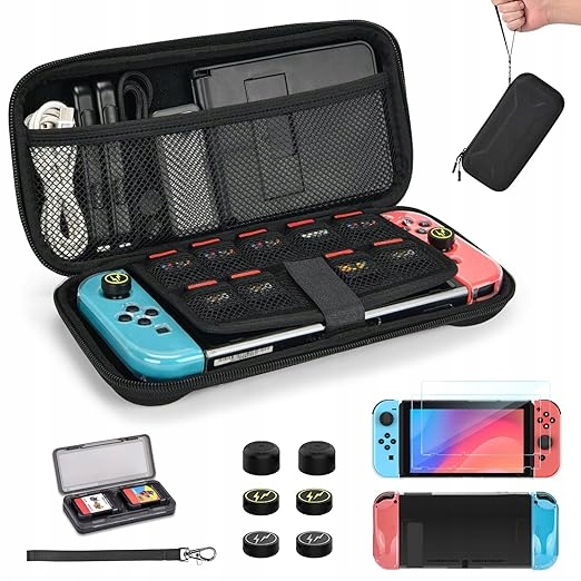 ETUI NA KONSOLĘ SWITCH ZESTAW AKCESORIÓW DO KONSOLI YOUNIK YK-007