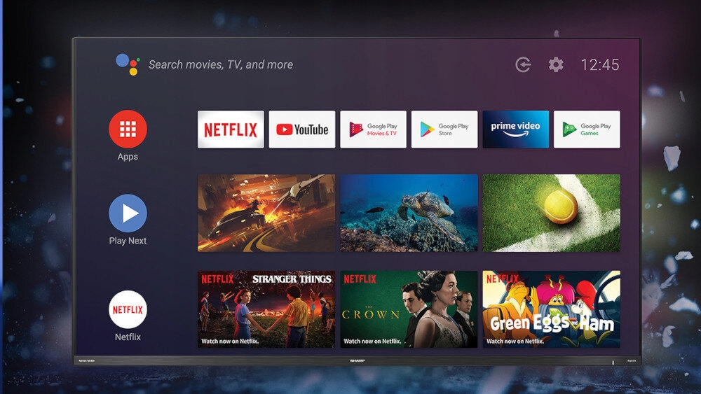 Telewizor SHARP 70FN7EA 70'' LED 4K Android Dolby Kolor czarny