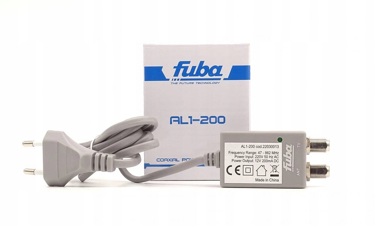 Zasilacz antenowy 12V 200mA FUBA AL1-200 DVB-T2
