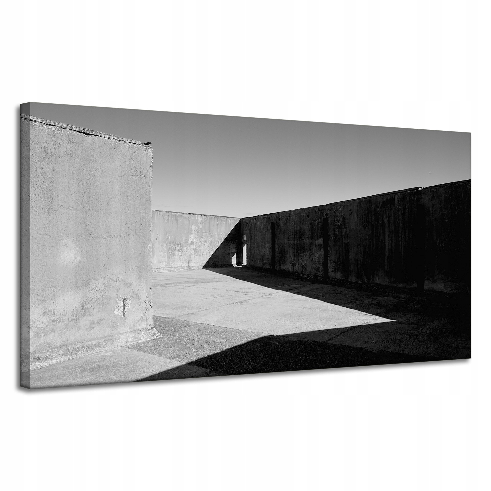 Obraz Canvas Abstrakt Betonově šedá 120x60 cm