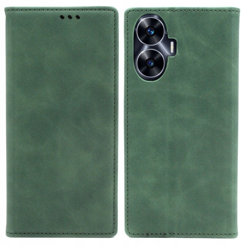 

Etui Smart Retro do Realme C55 RMX3710 zielone