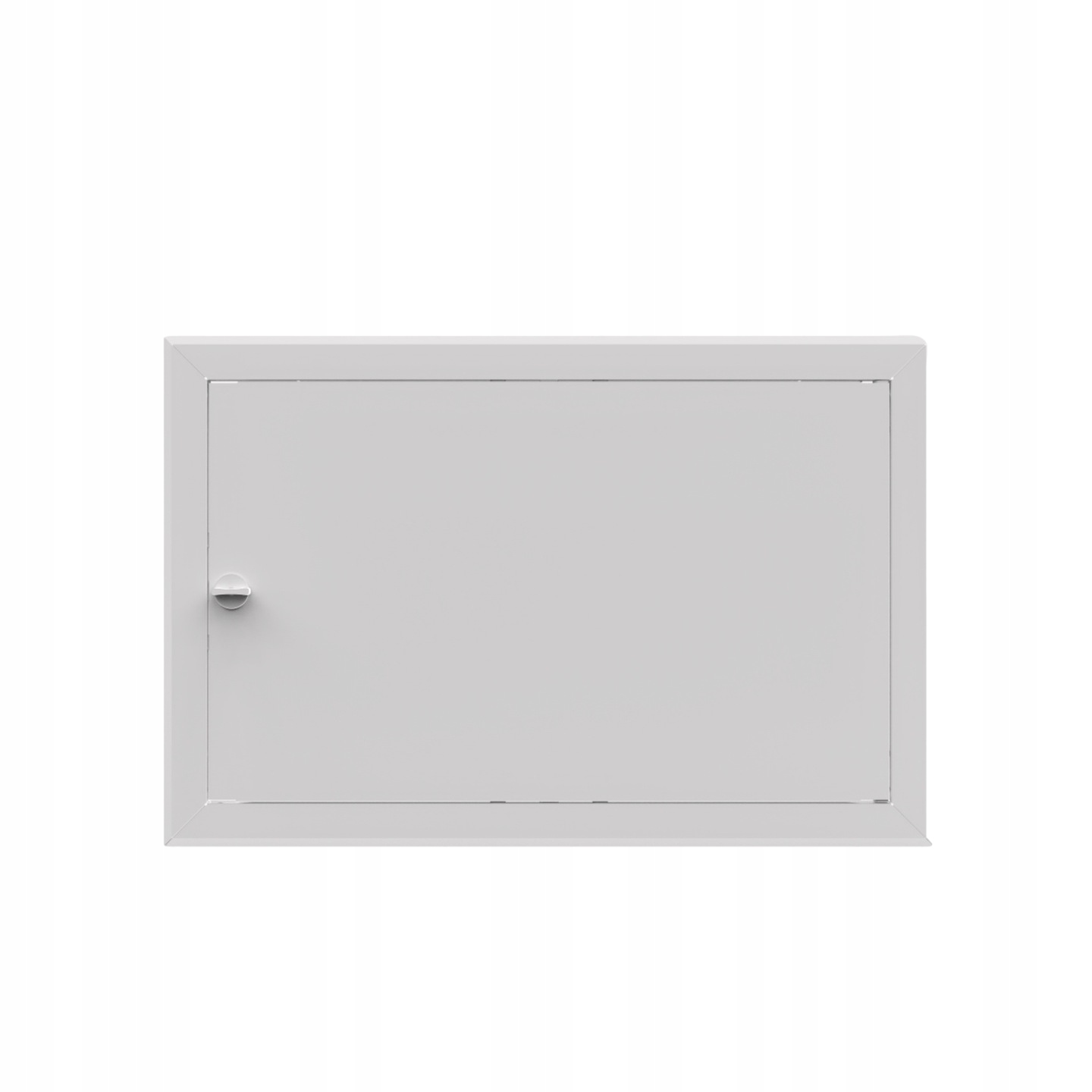 

Drzwiczki Rewizyjne Metalowe Białe 60X40 Pokrętło