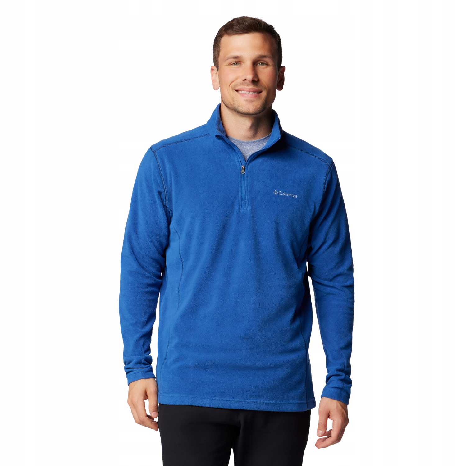 Columbia Klamath Range II Half Zip Fleece [s] Polar Pánský Polyester Nebeský