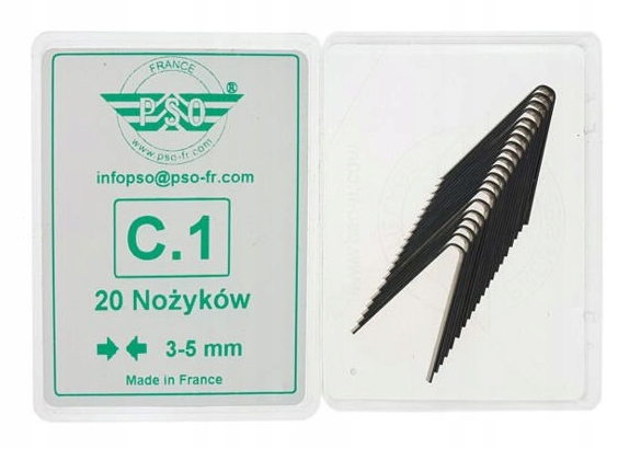 

Nożyki do Nacinarki Bieżnika Opon C1 Pso 3-5 mm