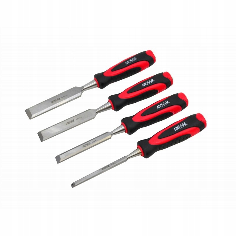 

Awtools Zestaw Dłut Z Plast Uchwyt. 4 Szt. AW32905
