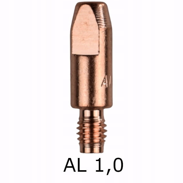 

Końcówka Prądowa Alu Mig Mag M6, dł.28mm 1,0mm