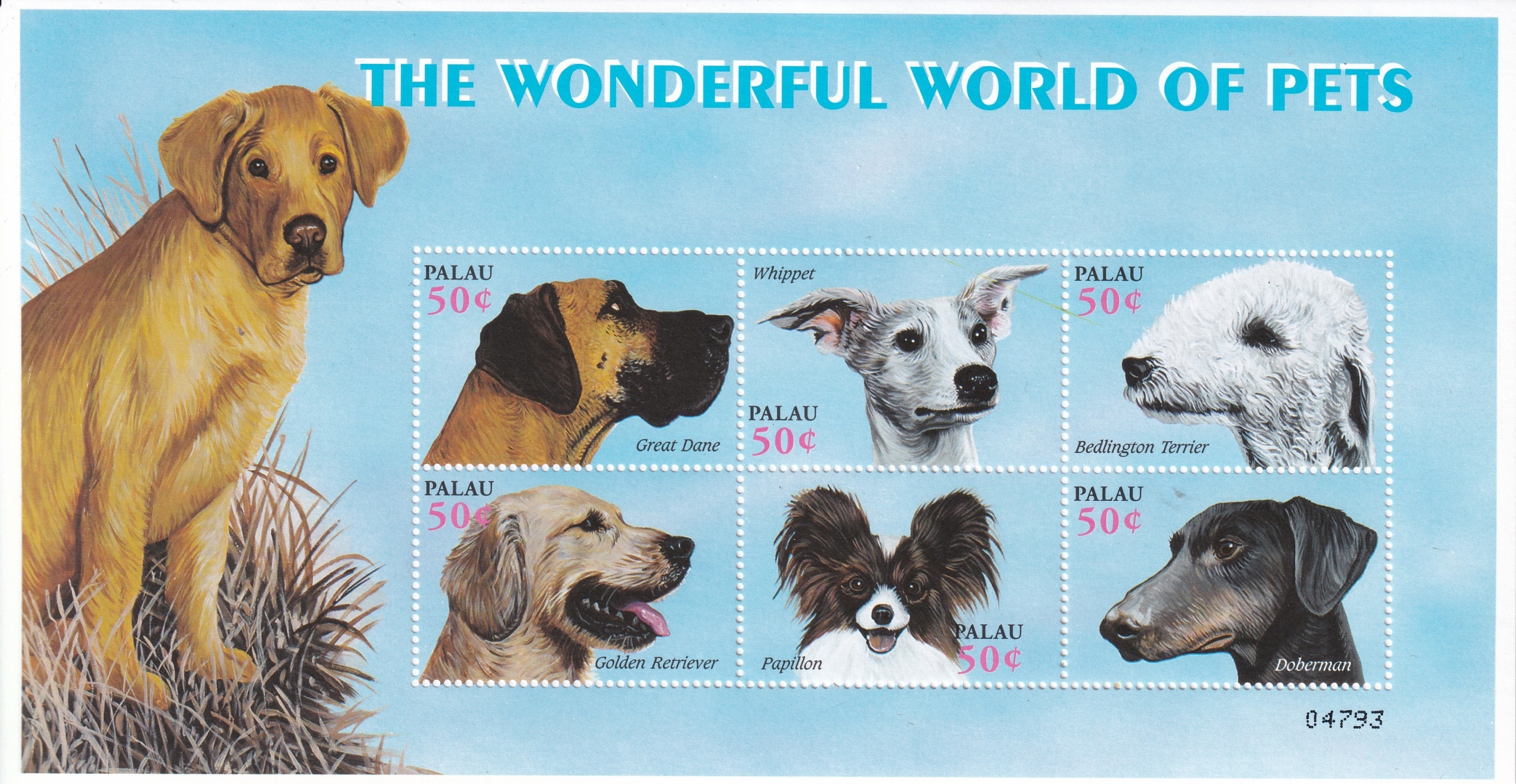 Palau 2002 ** cena 11,90 zł kat.8€ - psy