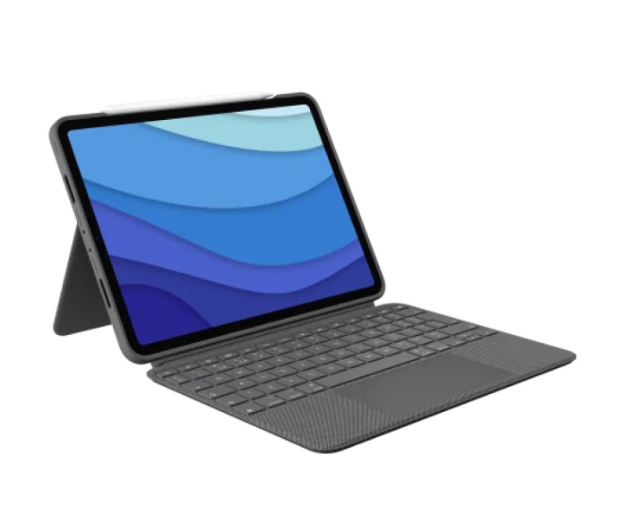 Logitech Combo Touch pre iPad Pro 11" (1., 2., 3. a 4.gen.) šedá Uk…