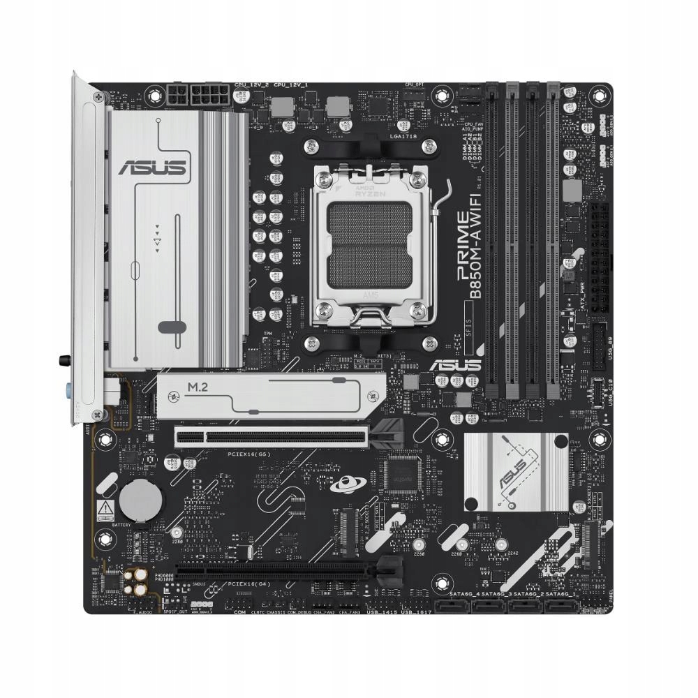 Asus Mb Sc AM5 Prime B850M-A Wifi, Amd B850, 4xDDR5, 2xDP, 1xHDMI, …
