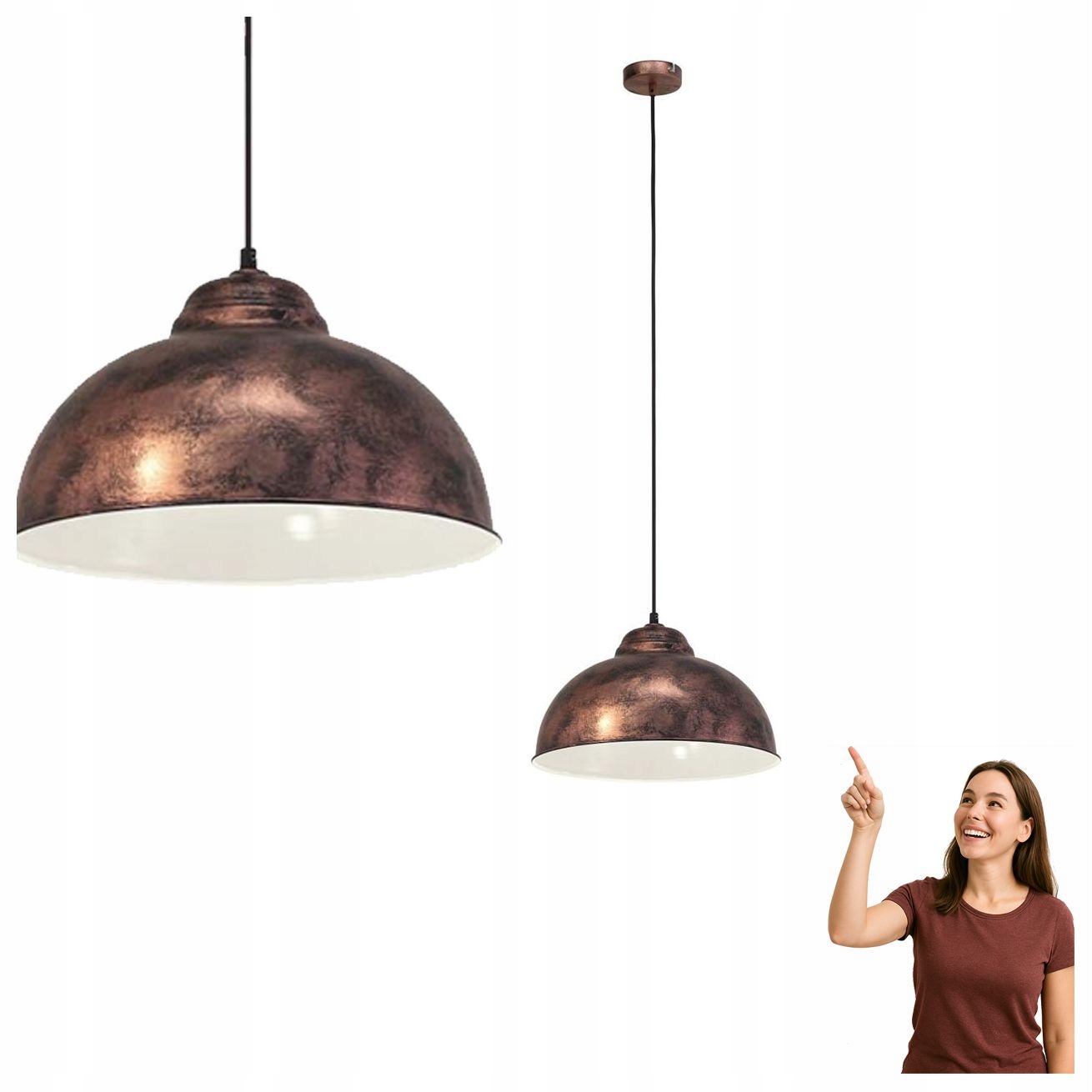 Závesná lampa Truro 2 49248 Eglo